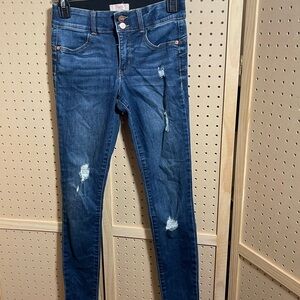 Candies‎ distressed denim jeans size 0 24W